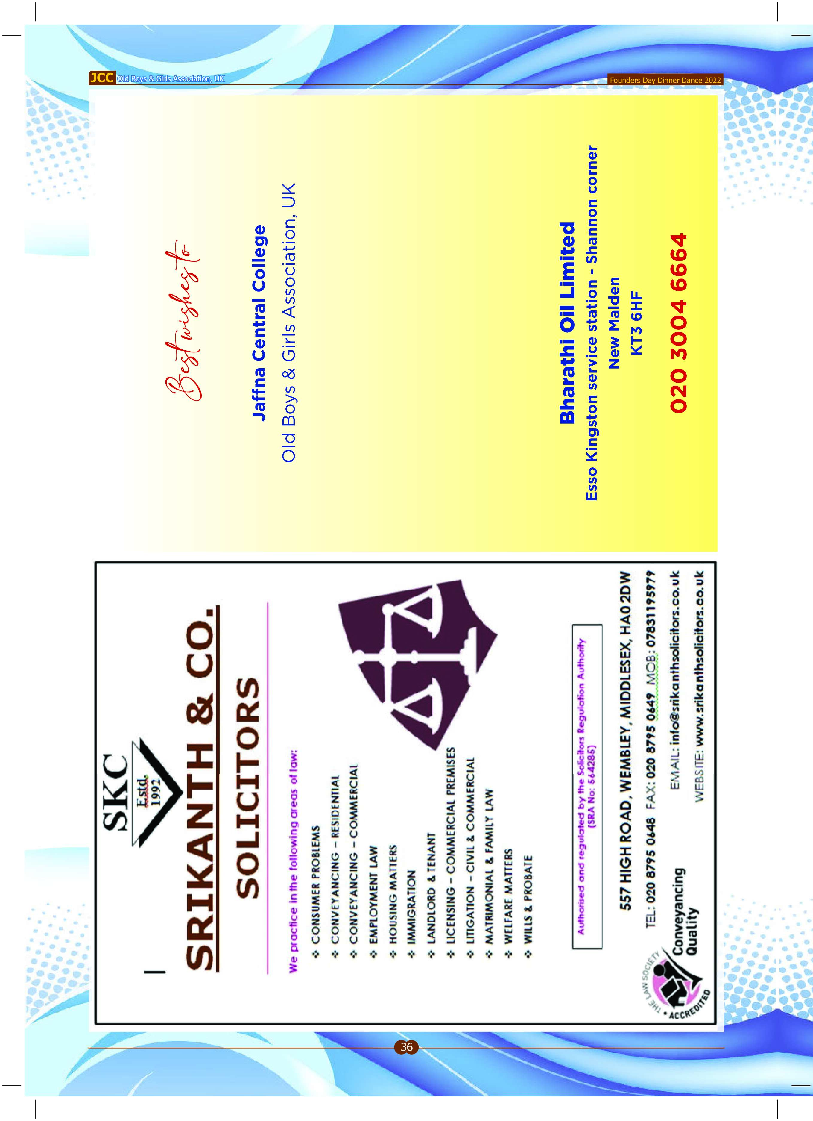 JCC OBA UK Newsletter - 2022 Page 35